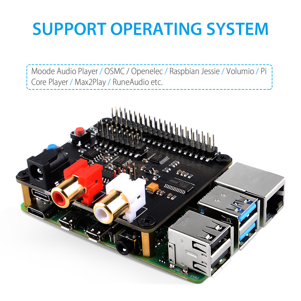 52Pi X930 Bluetooth 5.0 HiFi D - Deskpi Super6C ulasan dan harga