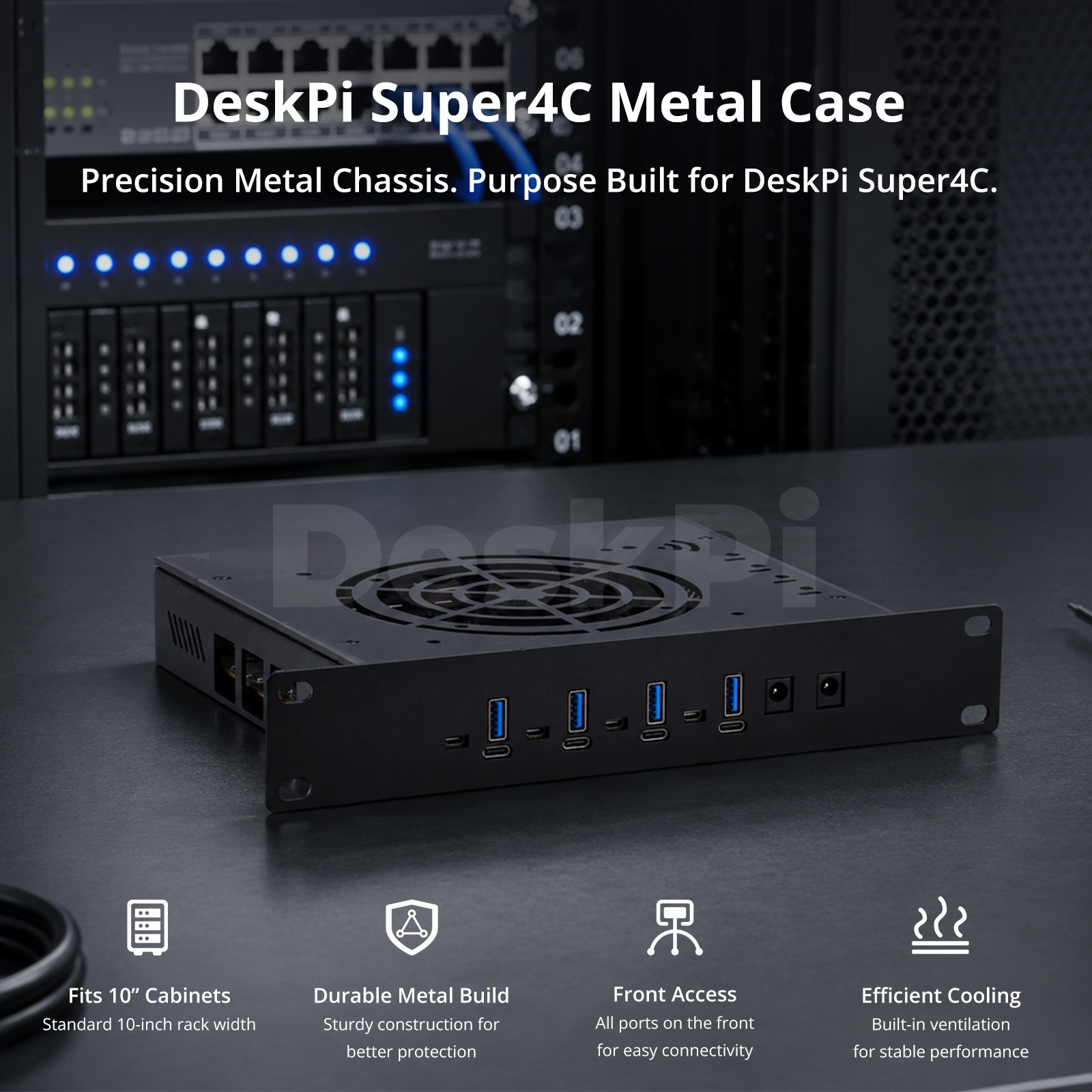 DeskPi Metal Case for Super4C  - Deskpi Super6C ulasan dan harga